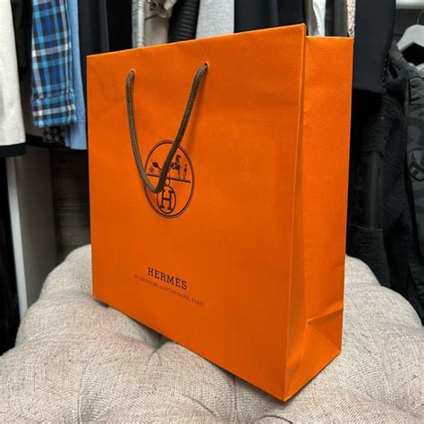 original hermes paper bag|Hermes paper shopping bag.